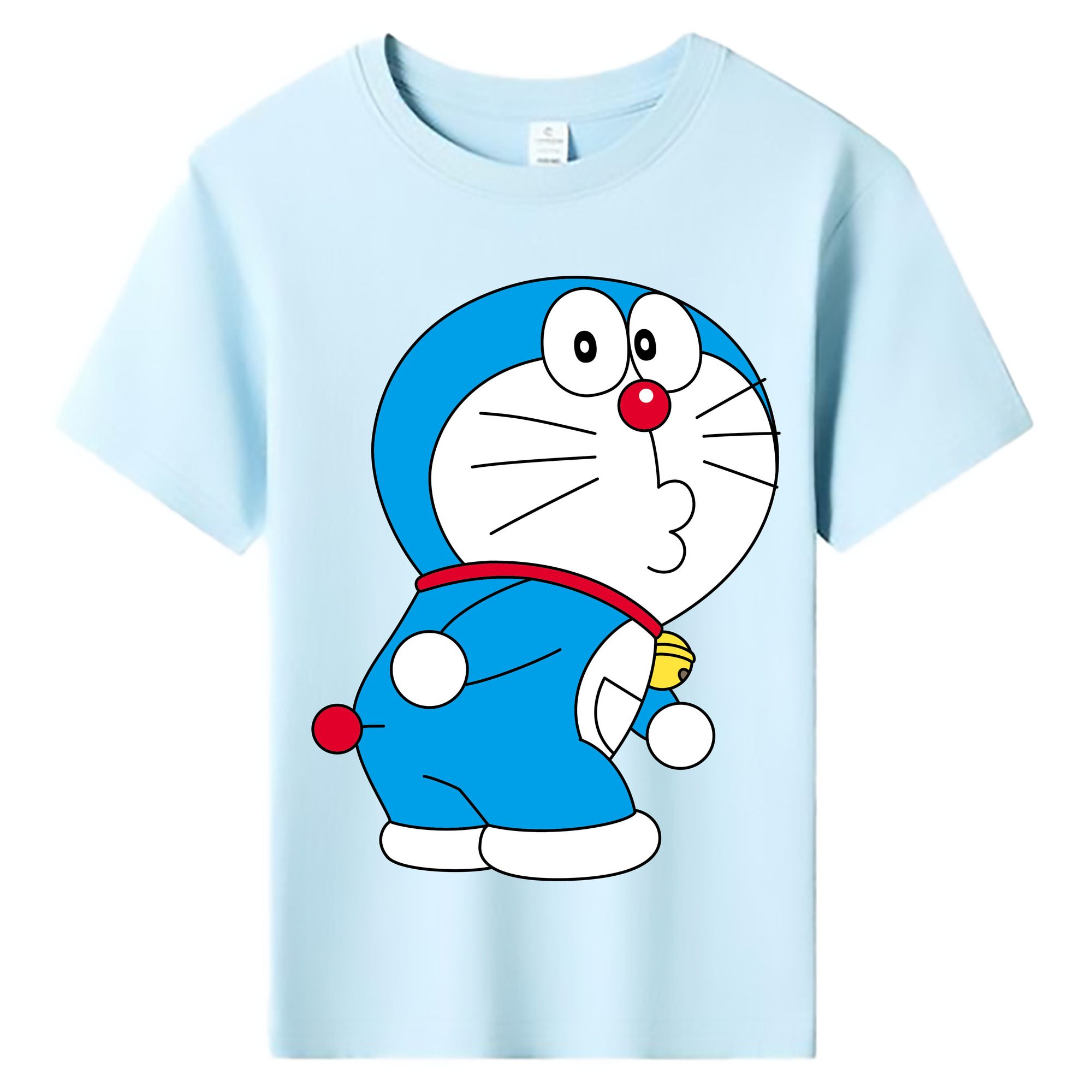 （画像用） ドラえもん Doraemon 綿100％キッズTシャツ（フロントプリント）